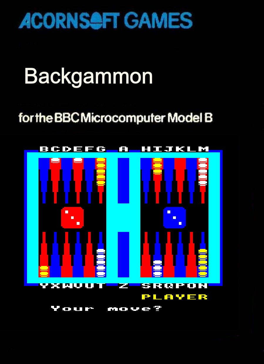 Backgammon box art