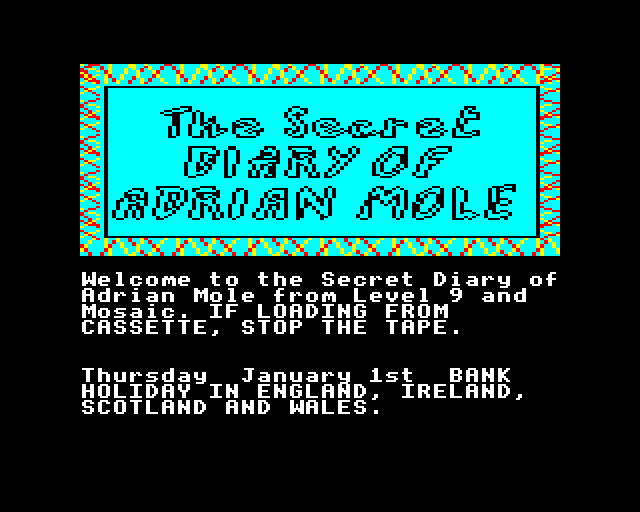 Secret Diary Of Adrian Mole Aged 13, The — sstitle (EU)