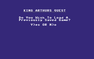 King Arthur's Quest — sstitle (WOR)