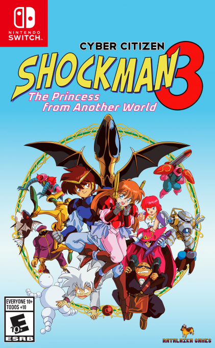 Cyber Citizen Shockman 3 : The princess from another world box art