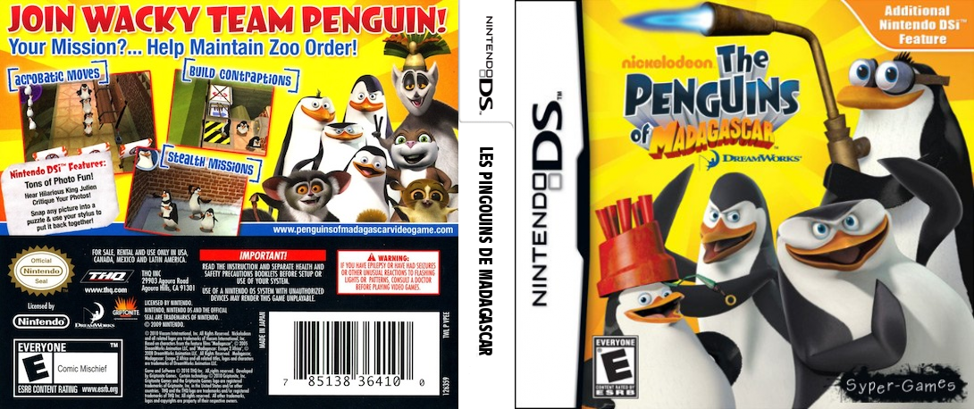 Penguins of Madagascar, The — box-texture (US)