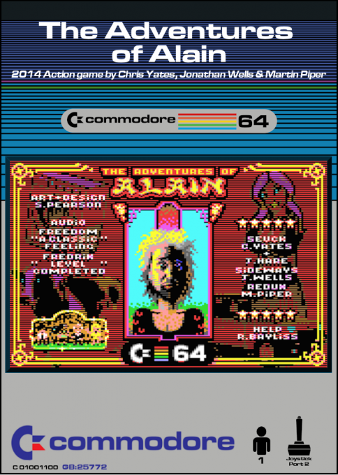 The Adventures of Alain box art