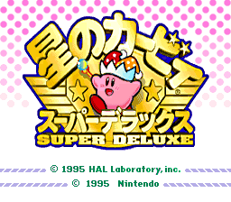 Kirby Super Star — sstitle (JP)