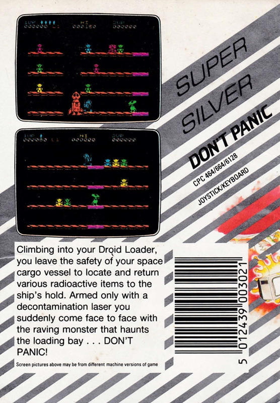 Don't Panic — box-2D-back (EU)