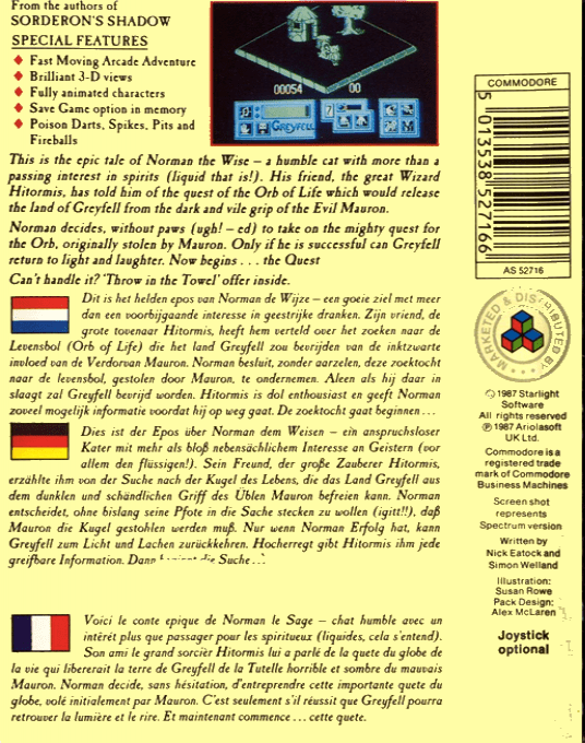 Greyfell - The Legend Of Norman — box-2D-back (EU)