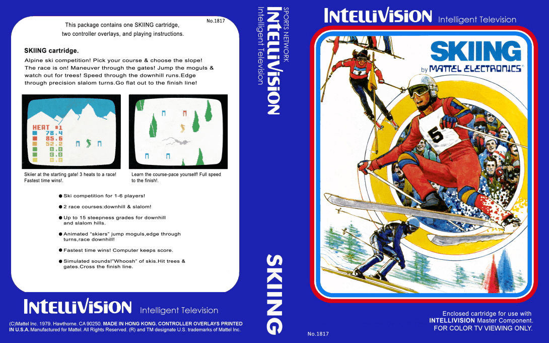 US Ski Team Skiing — box-texture (WOR)