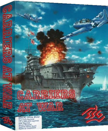Carriers At War — box-3D (US)