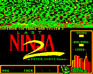 Last Ninja 2 - Back with a Vengeance — sstitle (EU)