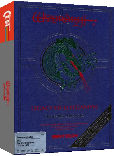 Wizardry Scenario 3 - Legacy of Llylgamyn — box-3D (US)