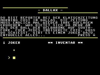 Dallax : Sex und Crime in Southfork — ss (DE)