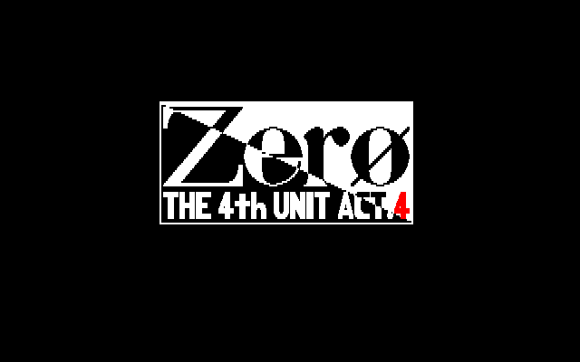 4th Unit Act. 4, The - Zero — sstitle (JP)