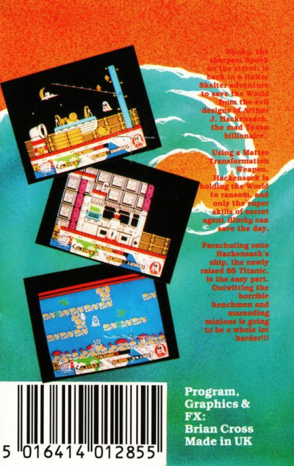 Titanic Blinky — box-2D-back (EU)