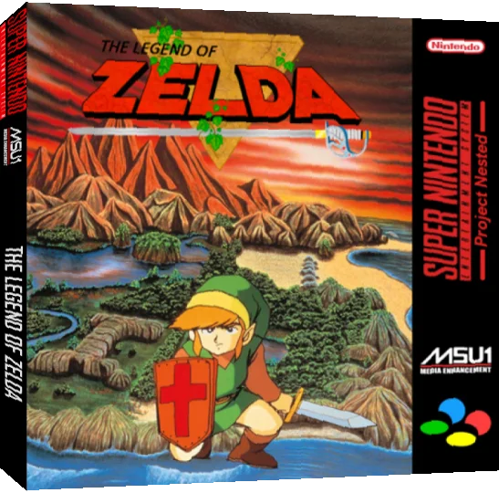 The Legend of Zelda — box-3D (WOR)