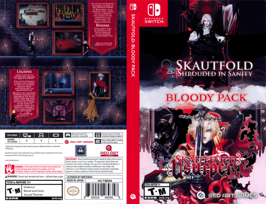 Skautfold - Bloody Pack — box-texture (US)