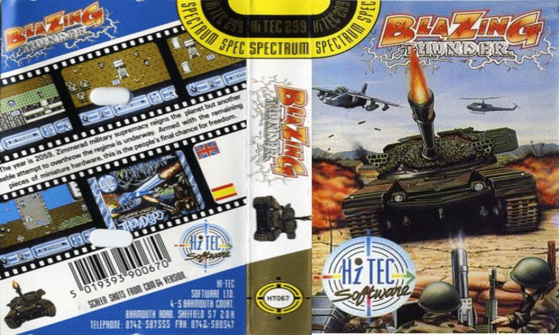 Blazing Thunder — box-texture (EU)