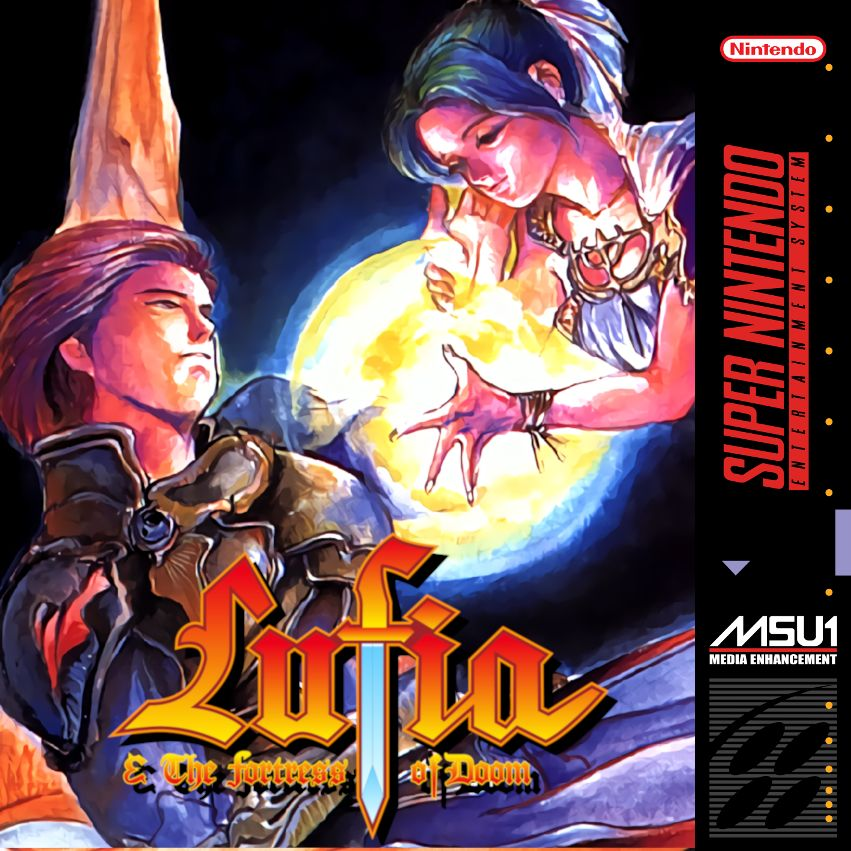 Lufia And The Fortress Of Doom box art