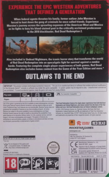 Red Dead Redemption — box-2D-back (EU)