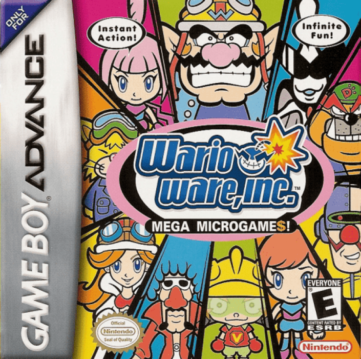 WarioWare, Inc. - Minigame Mania box art