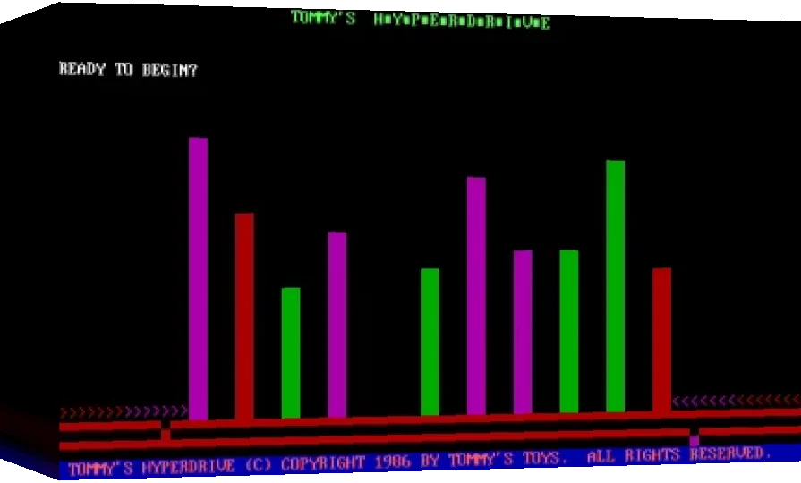 Tommy's Hyperdrive — box-3D (WOR)