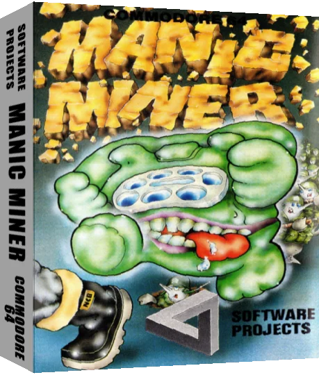 Manic Miner — box-3D (EU)