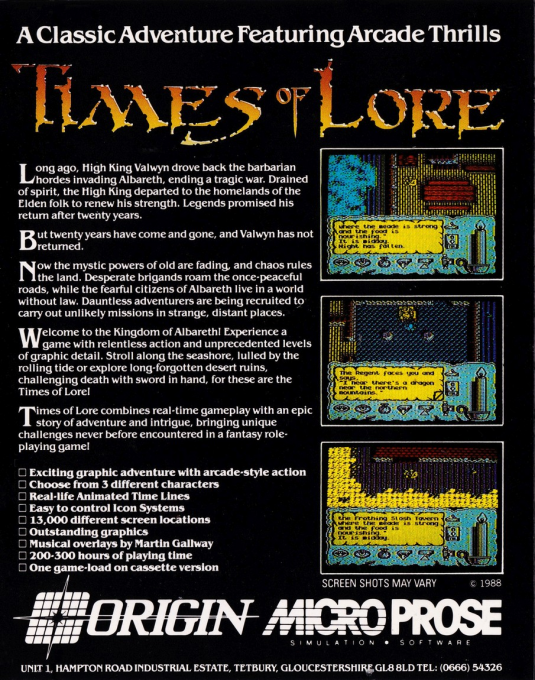 Times Of Lore — box-2D-back (EU)