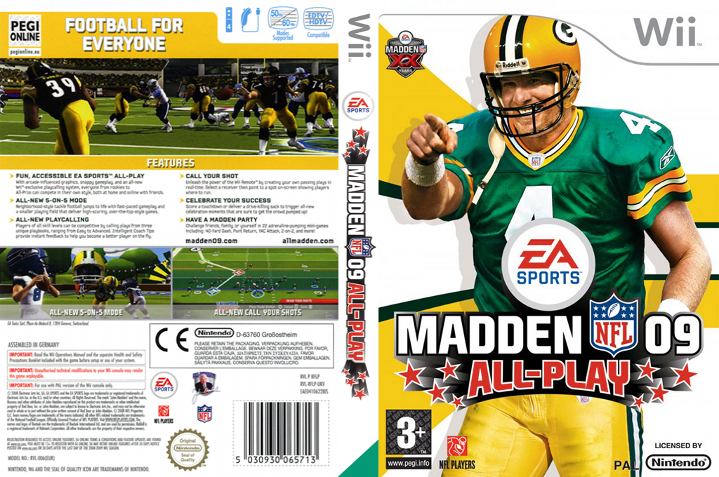 Madden Nfl 09 All-play — box-texture (EU)