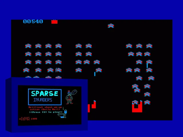 Sparse Invaders — mixrbv2 (WOR)
