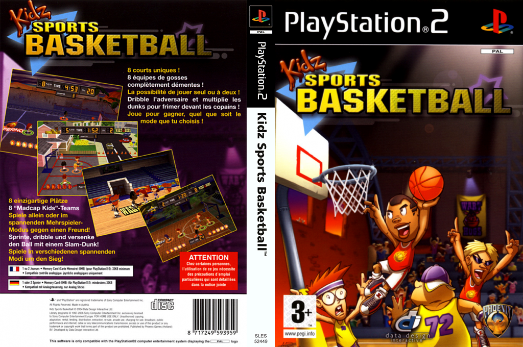 Kidz Sports Basketball — box-texture (EU)