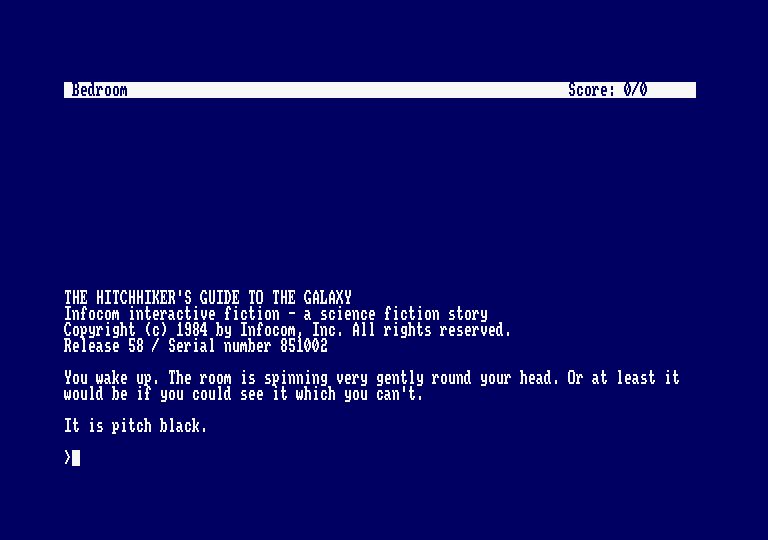 Hitchhiker's Guide To The Galaxy, The — sstitle (EU)