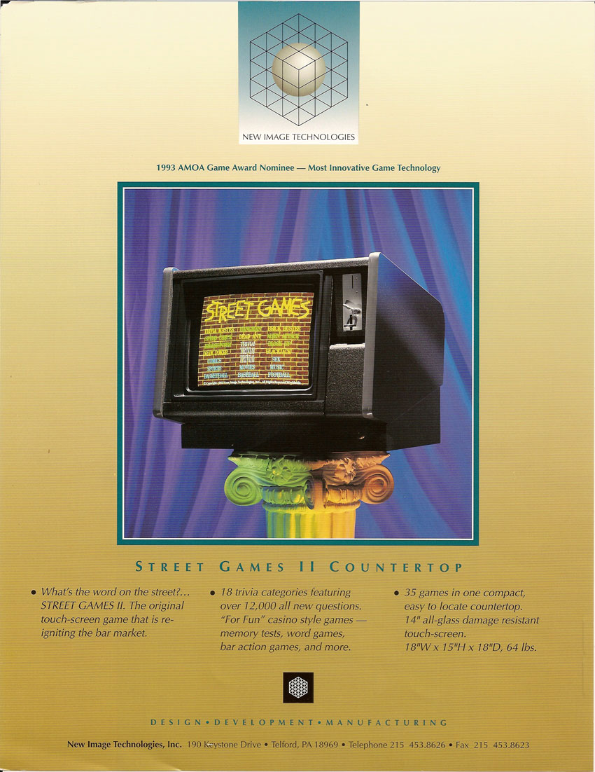 Street Games box art