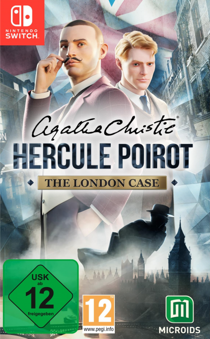 Agatha Christie Hercule Poirot - The London Case — box-2D (DE)