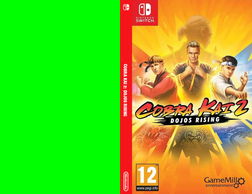 Cobra Kai 2 - Dojos Rising — box-texture (EU)