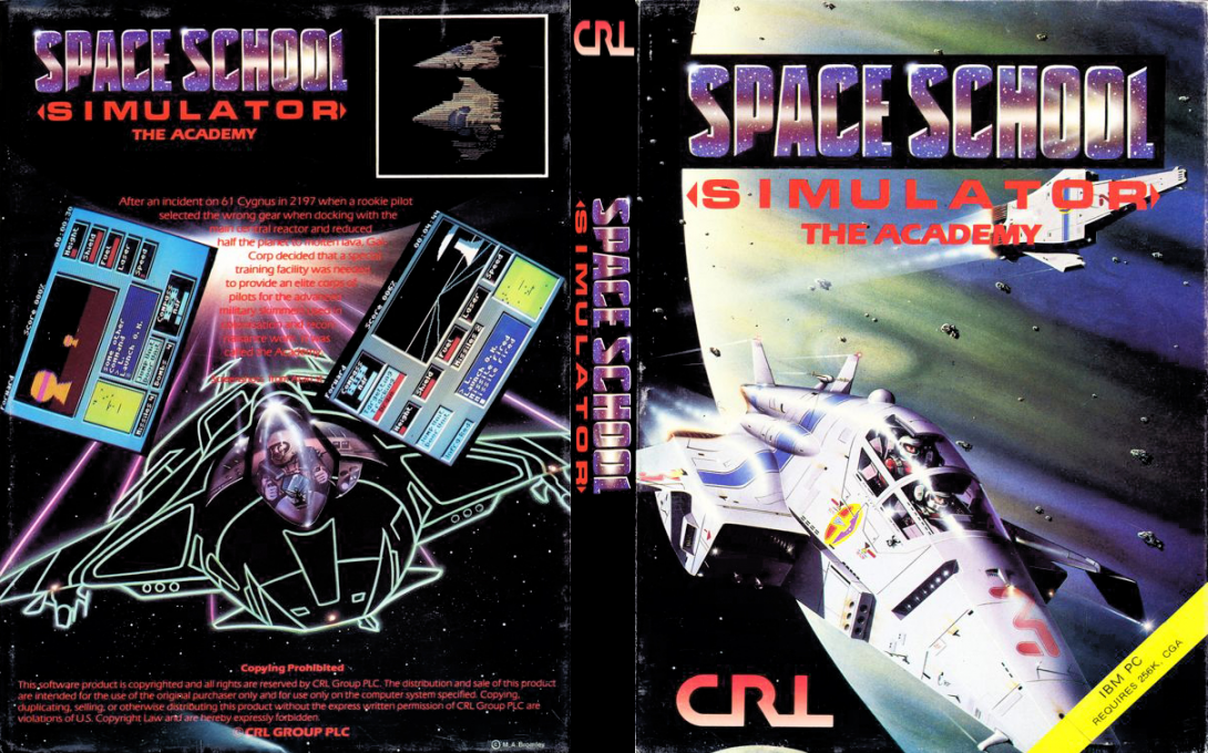 Space School Simulator - The Academy — box-texture (US)