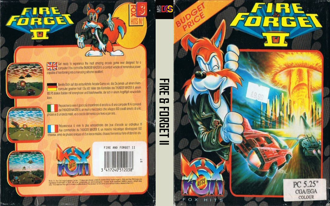 Fire And Forget 2 — box-texture (EU)