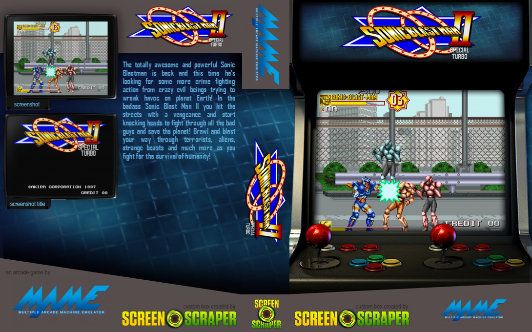 Sonic Blast Man 2 Special Turbo — box-texture (SS)