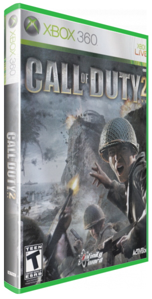 Call of Duty 2 — box-3D (US)