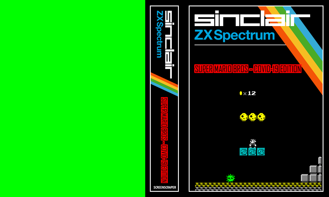 Super Mario Bros : COVID-19 Edition — box-texture (SS)