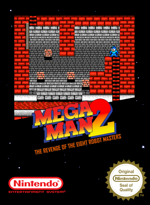 MegaMan II : The Revenge of the Eight Robot Masters box art