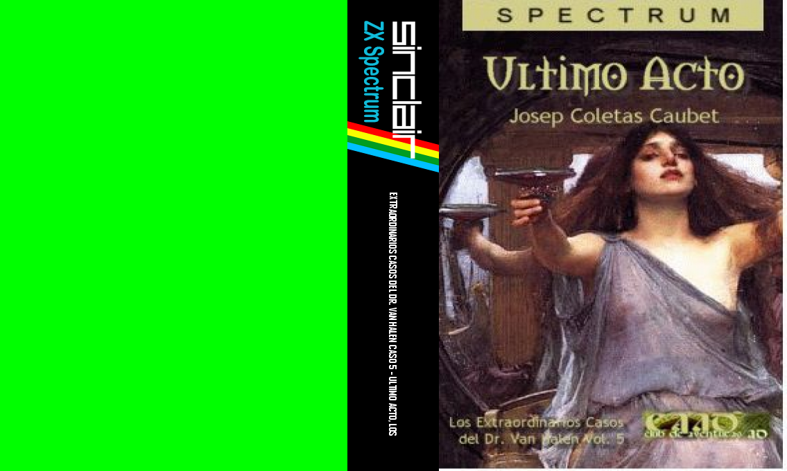 Extraordinarios Casos Del Dr. Van Halen Caso 5 - Ultimo Acto, Los — box-texture (WOR)