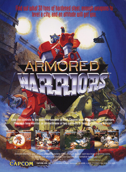 Armored Warriors box art