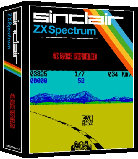 4k Race Refueled — box-3D (SS)