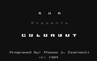 Colorout — sstitle (WOR)