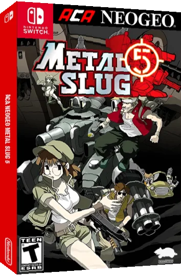 Aca Neogeo Metal Slug 5 — box-3D (US)
