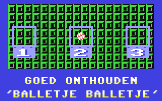 Balletje Balletje! — ss (DK)