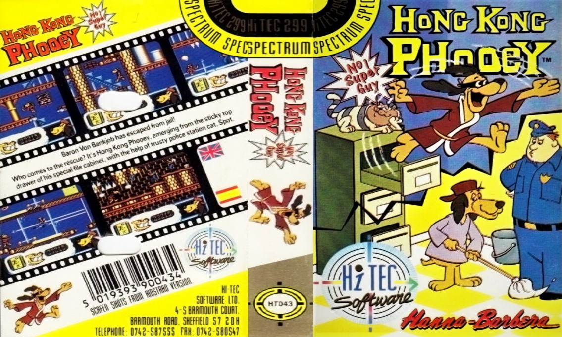 Hong Kong Phooey — box-texture (EU)