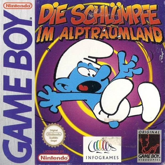Smurfs Nightmare, The — box-2D (DE)