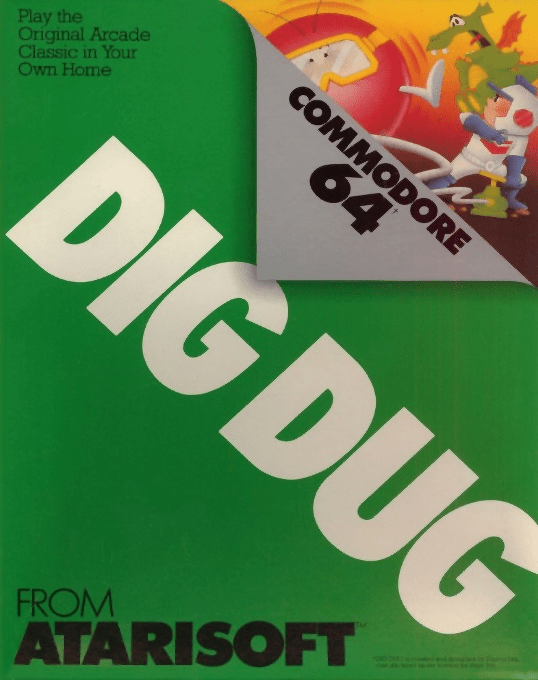 Dig Dug box art