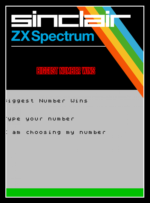 Biggest Number Wins box art