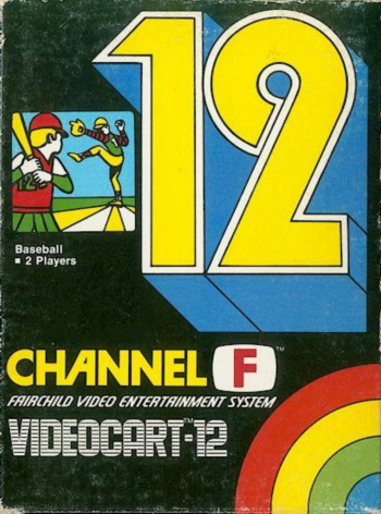 Videocart-12 - Baseball box art