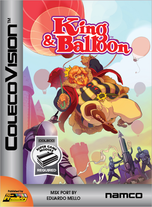 King & Balloon box art